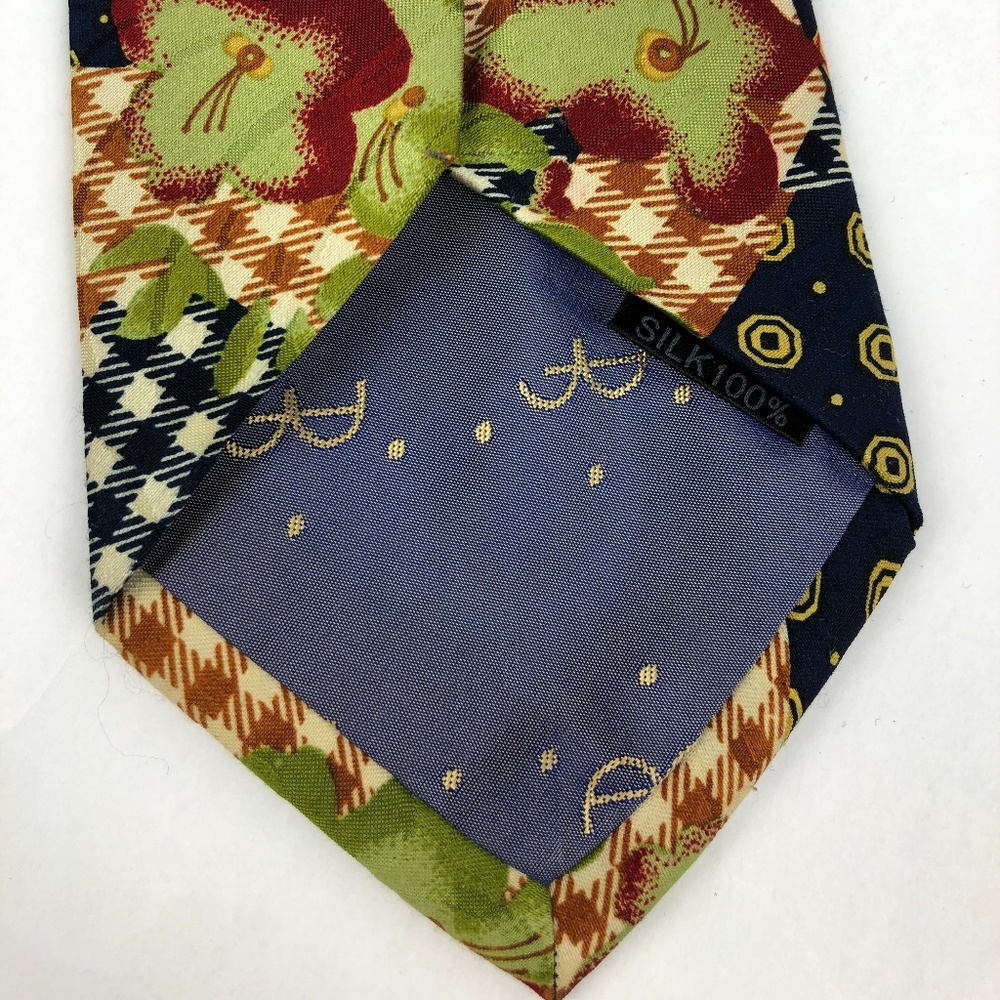 Andre Francois Men's Tie Multi-Color 100% Silk tie